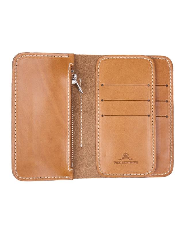 Pike Brothers 1965 Rider Wallet Seal Brown