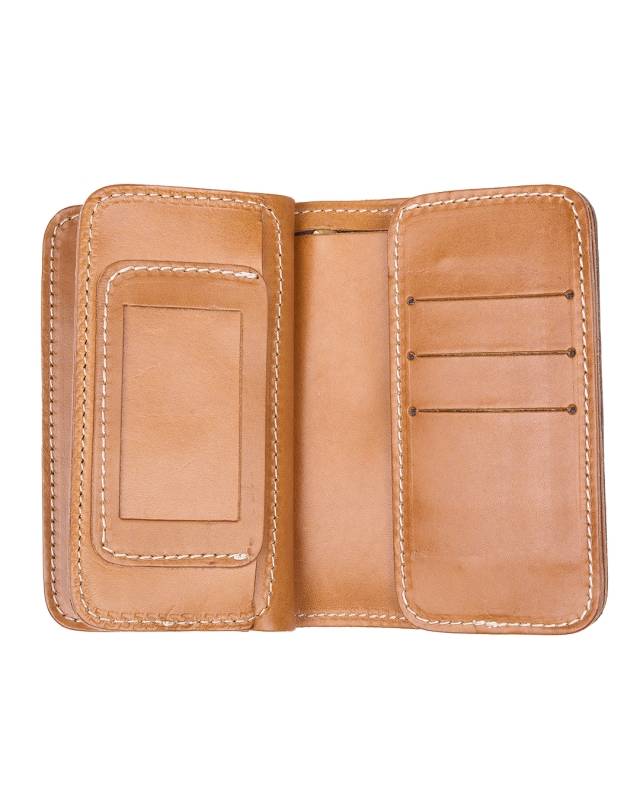 Pike Brothers 1965 Rider Wallet Seal Brown