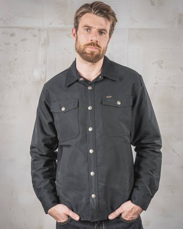 Pike Brothers 1967 CPO Shirt Waxed Navy