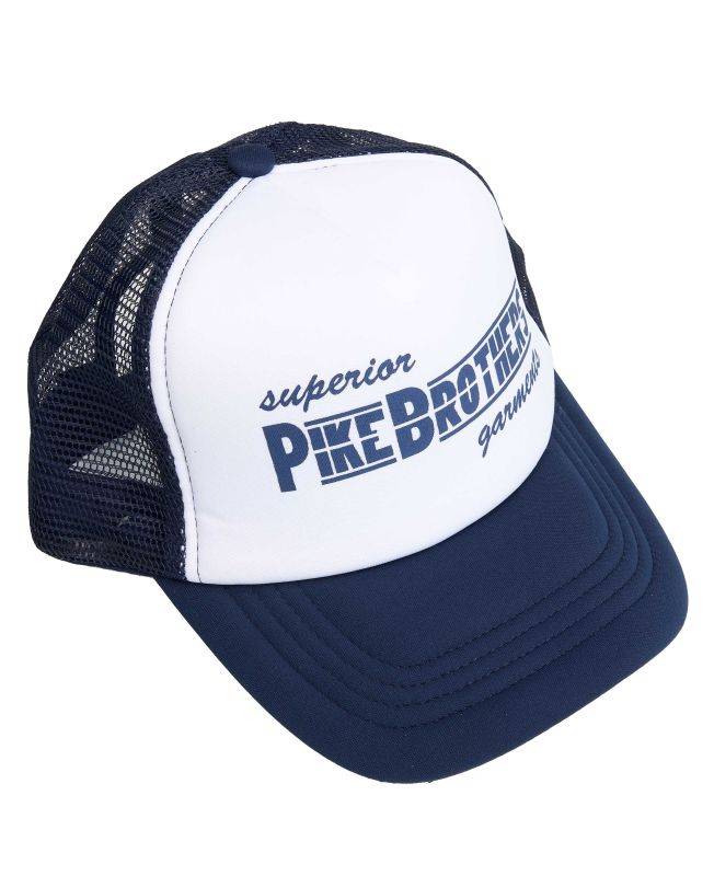 Pike Brothers 1967 Trucker Cap PB Logo navy