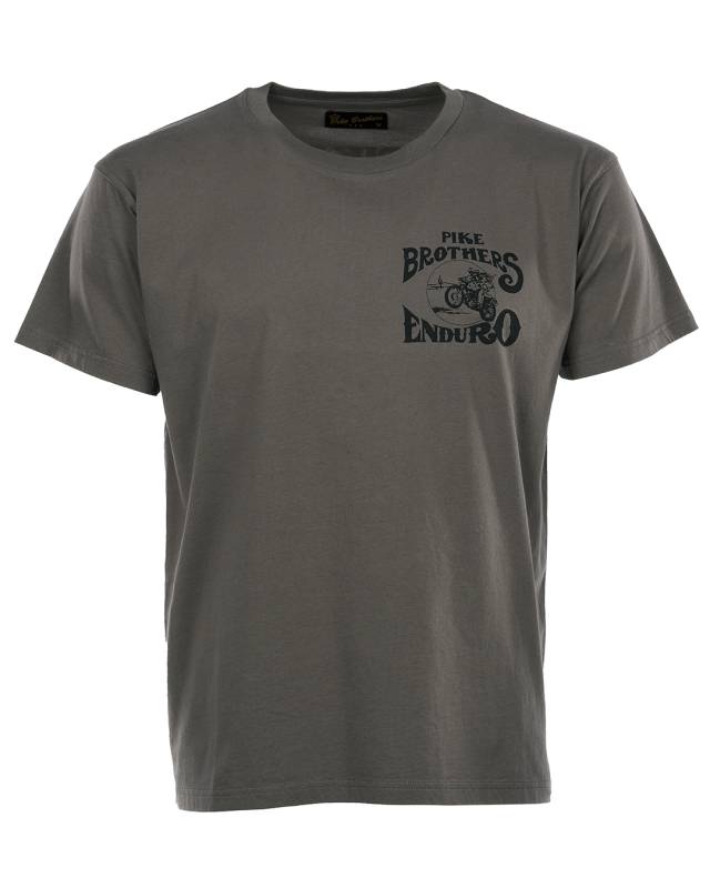 Pike Brothers 1969 Sports Tee Enduro Grey