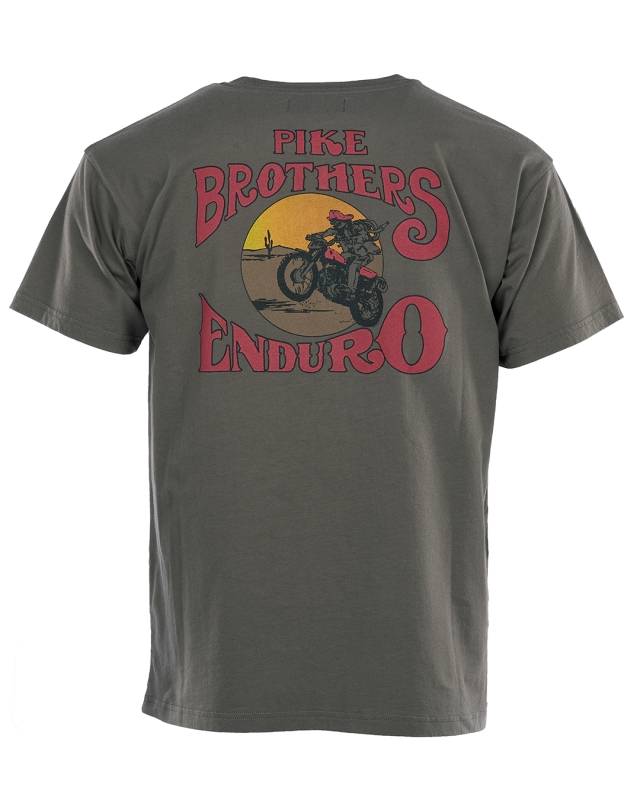 Pike Brothers 1969 Sports Tee Enduro Grey