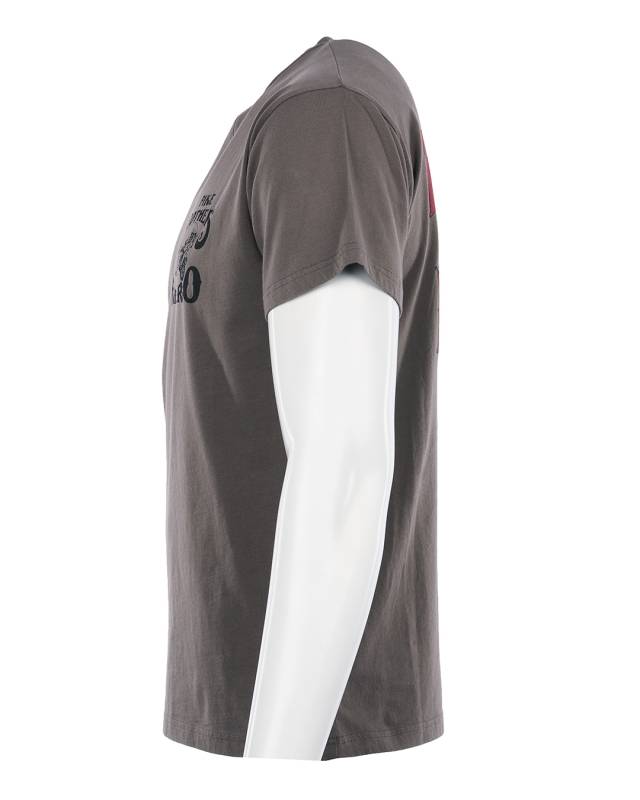 Pike Brothers 1969 Sports Tee Enduro Grey