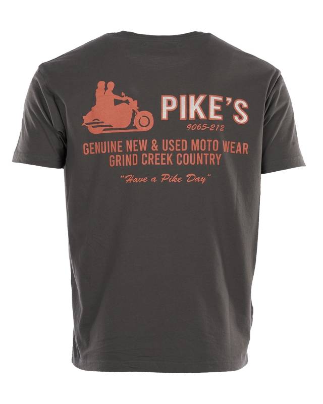 Pike Brothers 1969 Sports Tee Zaidel Grey