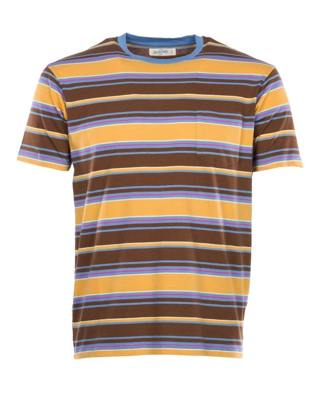 Pike Brothers 1971 Pocket Tee Malibu Yellow