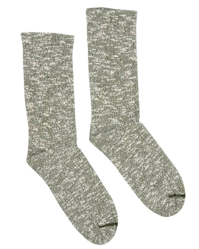 Pike Brothers 1972 Melange Socks olive