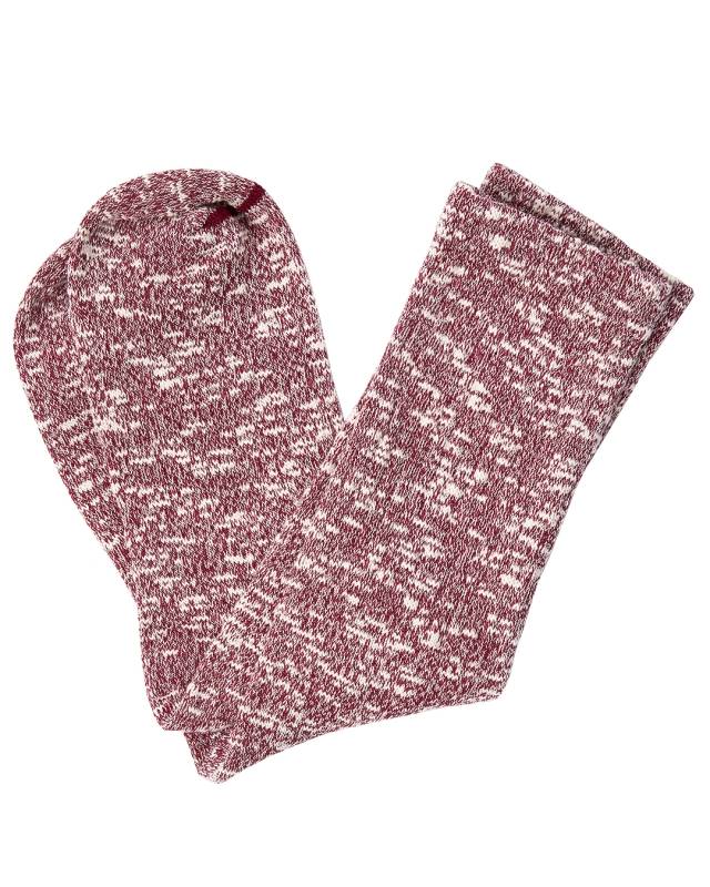 Pike Brothers 1972 Melange Socks Red