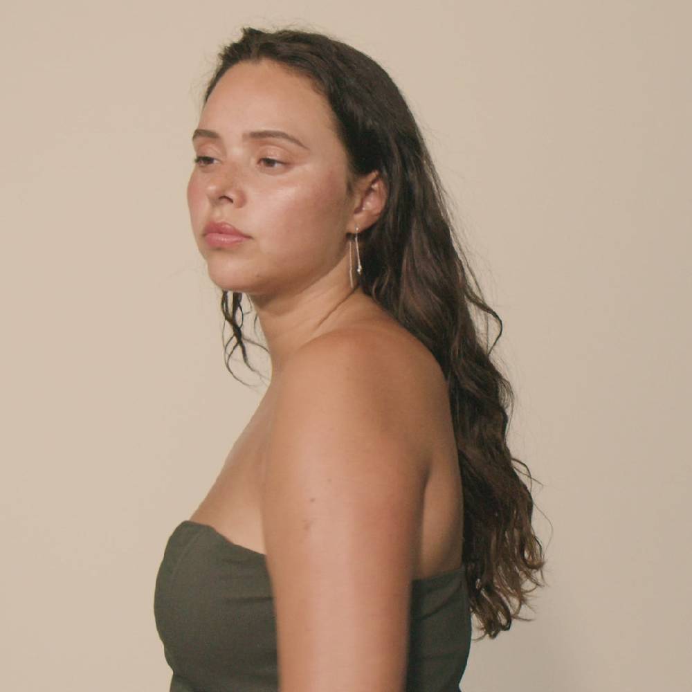 Pilgrim AFRODITTE Recycelte Herz-Kettchenohrringe, Versilbert