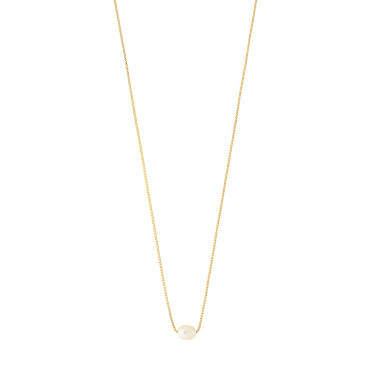 Pilgrim ALAYAH Geschenkset, Halskette & Ohrstecker, Vergoldet