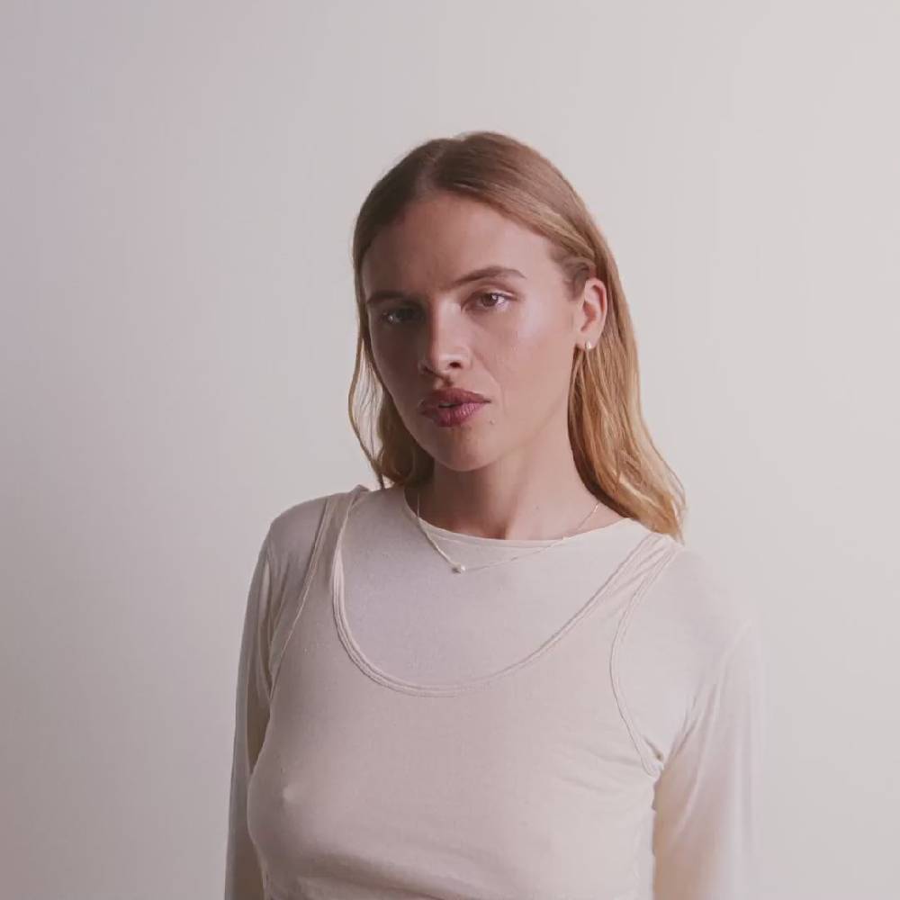 Pilgrim ALAYAH Geschenkset, Halskette & Ohrstecker, Versilbert