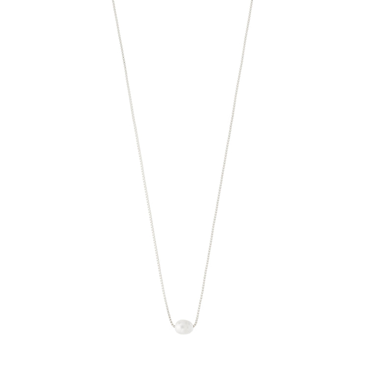 Pilgrim ALAYAH Geschenkset, Halskette & Ohrstecker, Versilbert