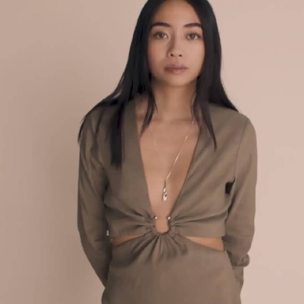 Pilgrim ALBERTE Halskette Mit Tropfenanhänger, Versilbert