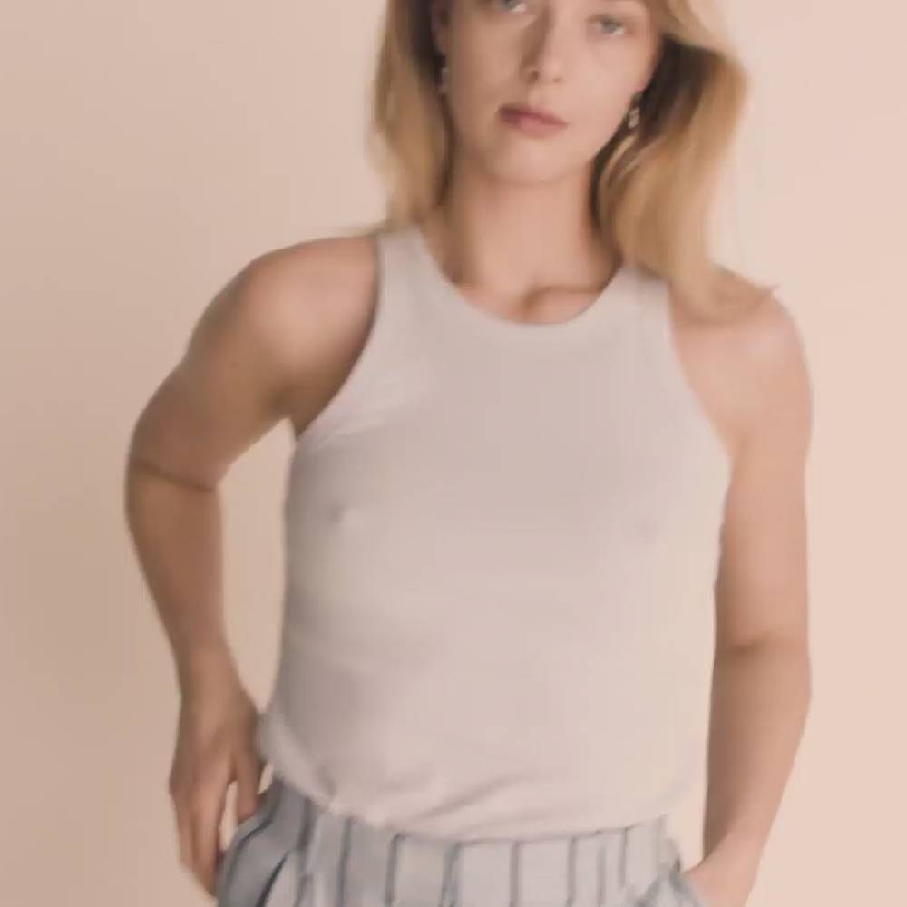 Pilgrim ALBERTE Kettenohrringe Mit Tropfenanhänger, Versilbert