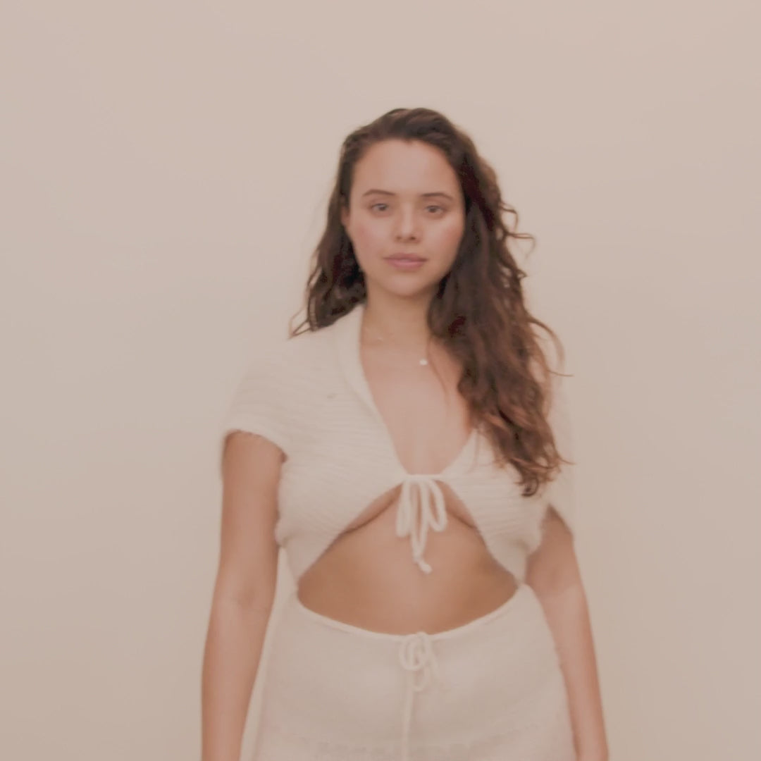 Pilgrim BEAT Recycelte Kristall-Münz-Halskette Versilbert