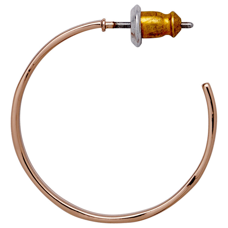 Pilgrim BELLA Recycelte Halbcreolen, Mit Roségold Plattiert