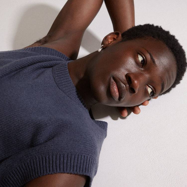 Pilgrim CINDY Recycelte Kristall-Creolen Versilbert