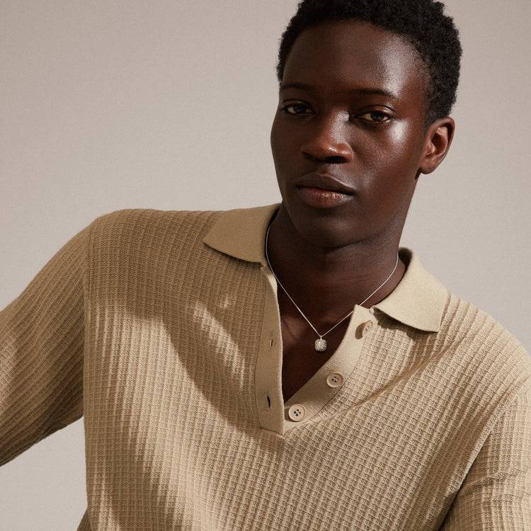 Pilgrim CINDY Recycelte Kristall-Halskette Versilbert