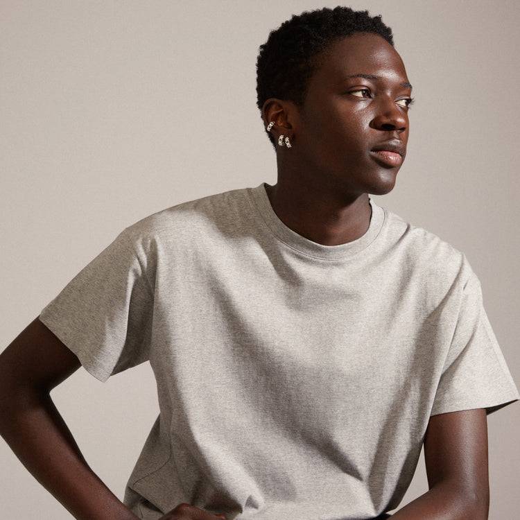 Pilgrim DESIREE Recycelte Creolen Und Cuff-Ohrringe Versilbert