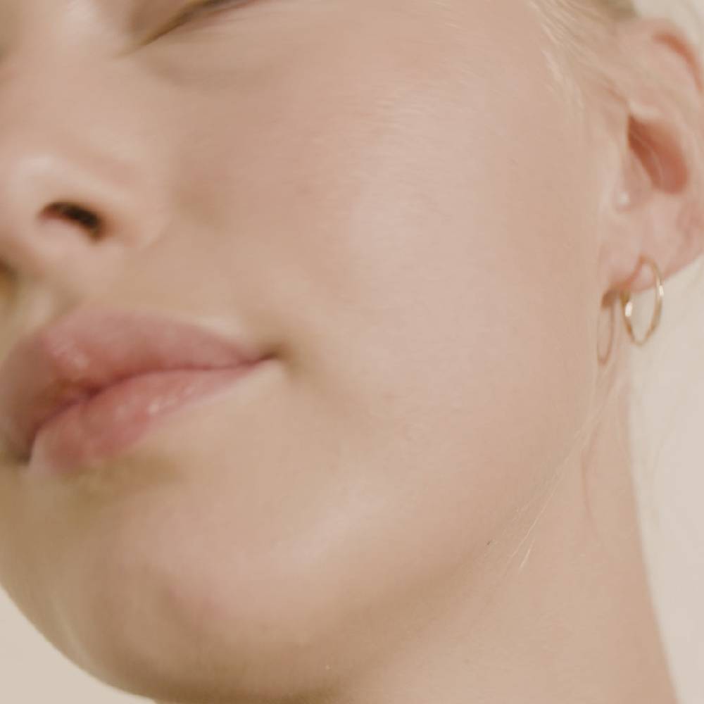 Pilgrim EANNA Recycelte, Mittelgroße Creolen, Vergoldet