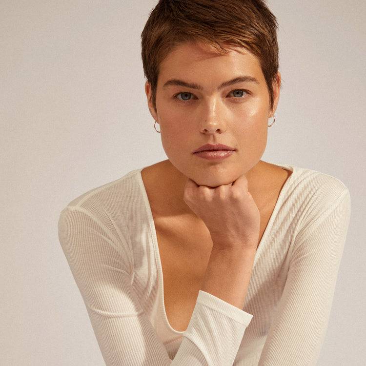 Pilgrim EANNA Recycelte, Mittelgroße Creolen, Versilbert