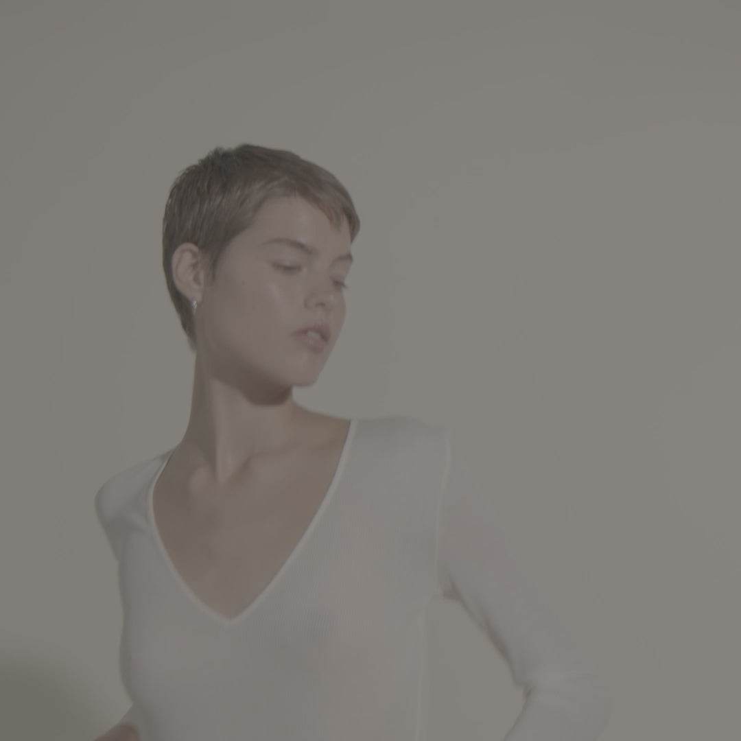 Pilgrim EANNA Recycelte, Mittelgroße Creolen, Versilbert