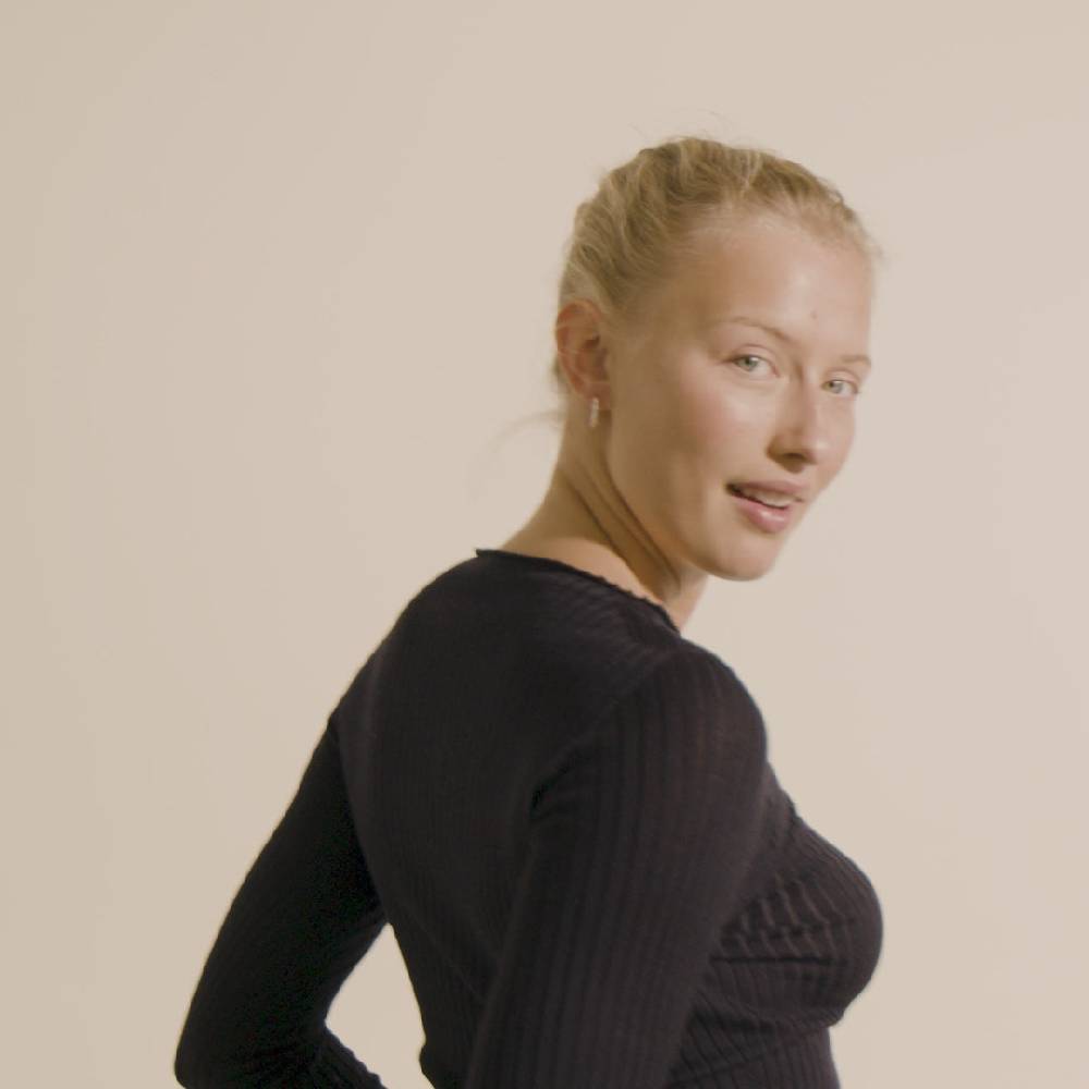 Pilgrim EDDY Recycelte, Mittelgroße Creolen, Organ. Form, Versilbert