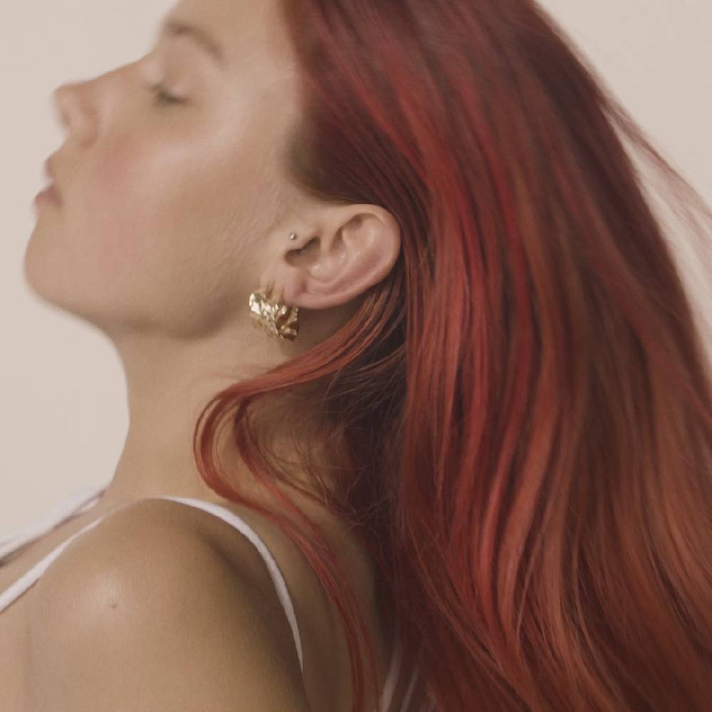 Pilgrim ELARA Recycelte Organisch Geformte Creolen, Vergoldet