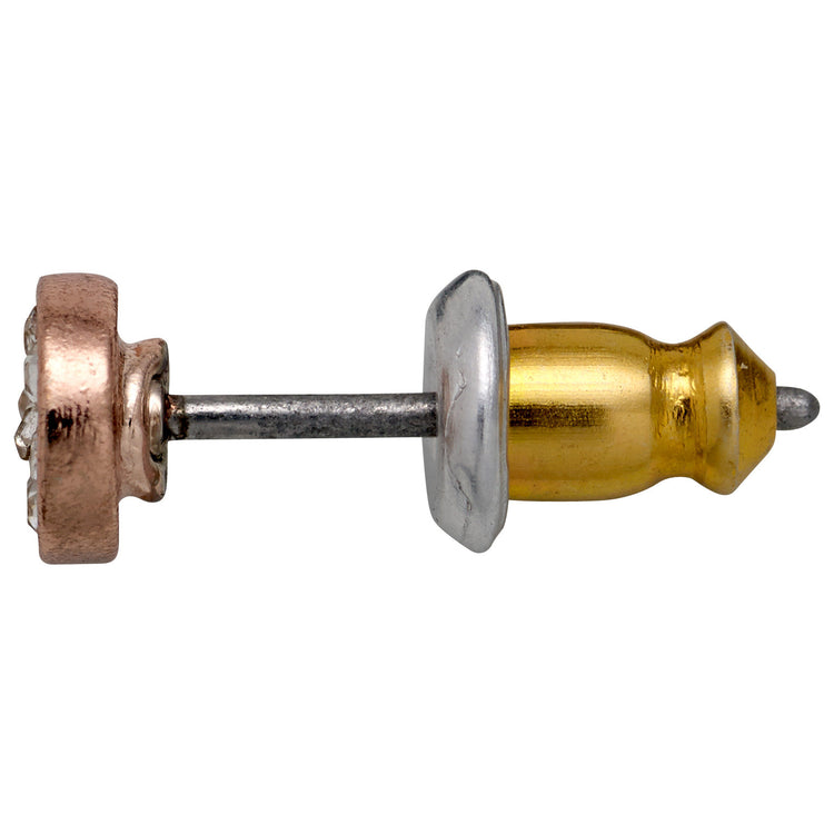 Pilgrim EMMA Recycelte Kristallohrringe, Mit Roségold Plattiert