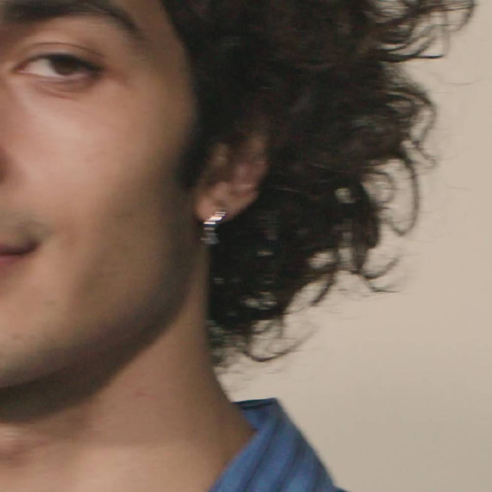 Pilgrim EVRA Recycelte, Organ. Geformte Kristall-Creolen, Versilbert