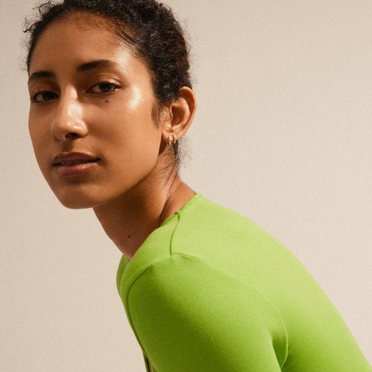 Pilgrim FRIENDS Kristall-Huggie-Creolen, 2-in-1-Set, Versilbert