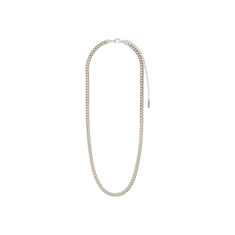 Pilgrim FUCHSIA Recycelte Panzerhalskette, Versilbert