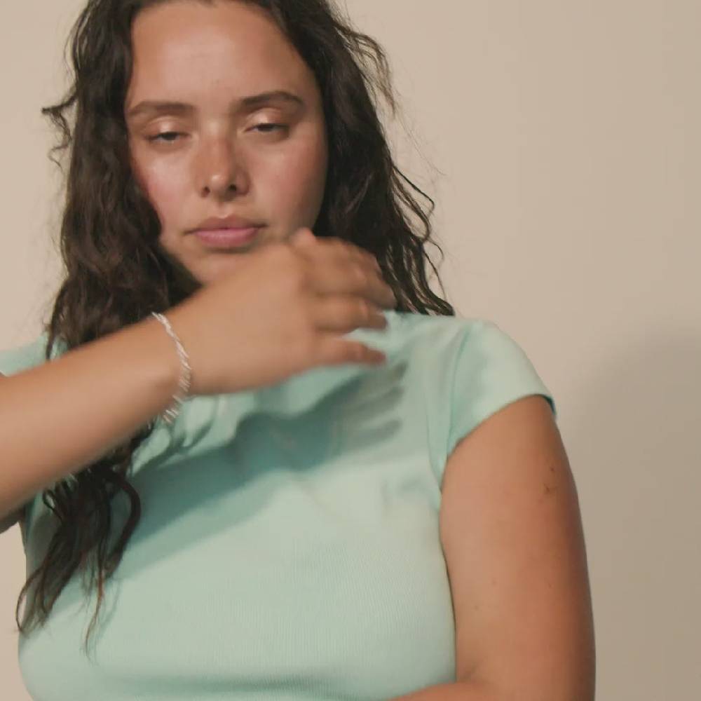 Pilgrim HALLIE Organisch Geformtes Kristallarmband, Versilbert