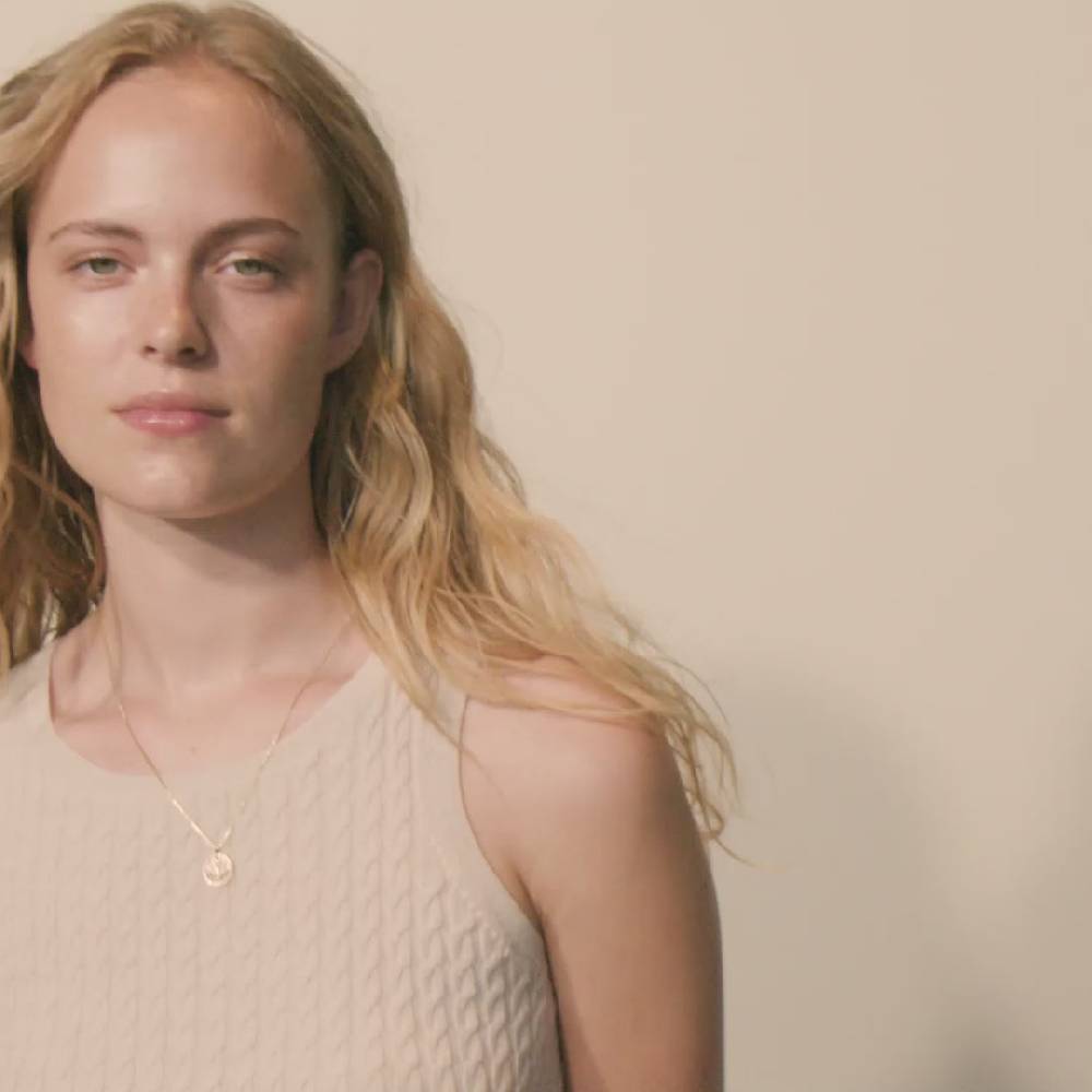 Pilgrim IBEN Recycelte Lebensbaum-Halskette, Vergoldet