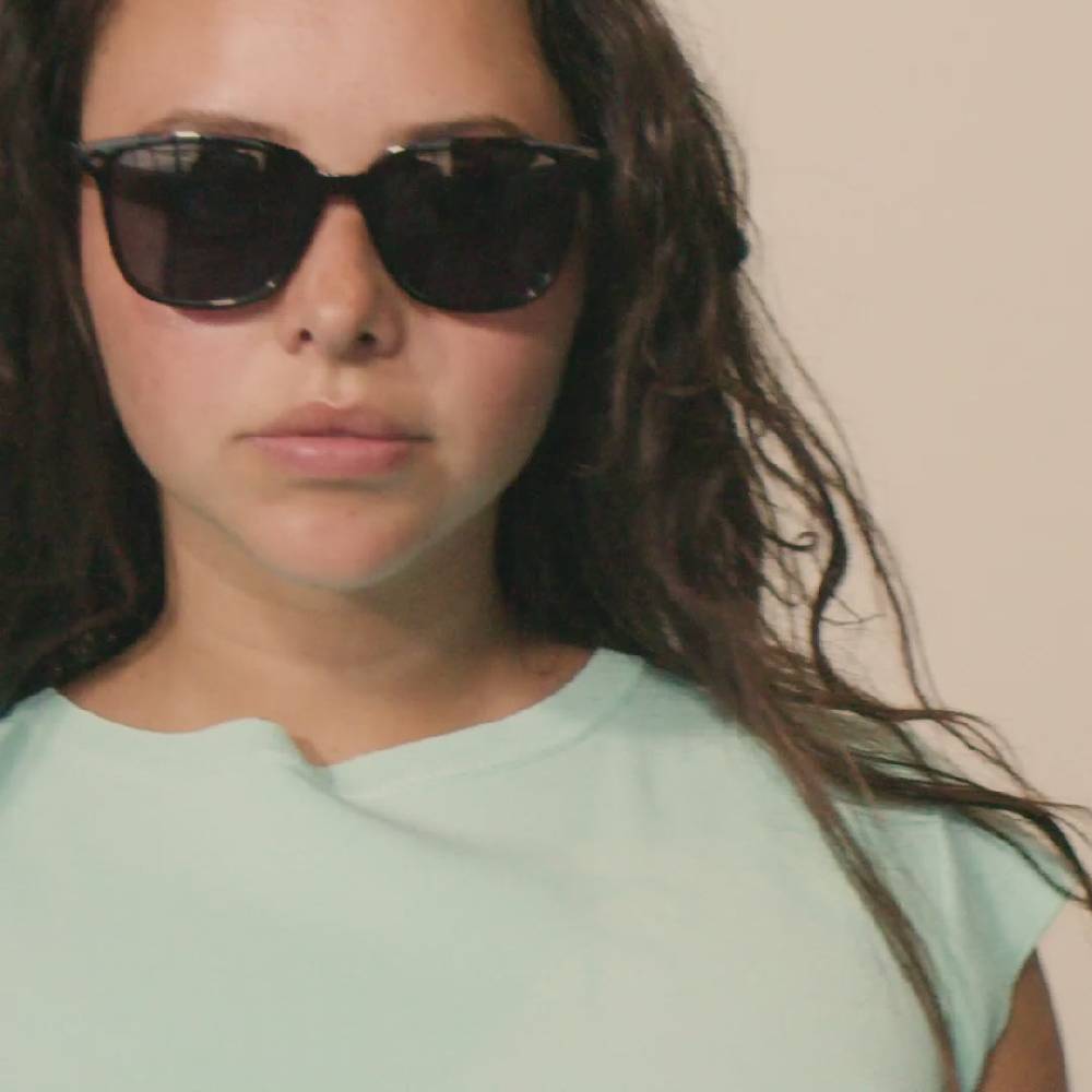 Pilgrim JAMILA Recycelte Sonnenbrille In Dunklem Schildpatt