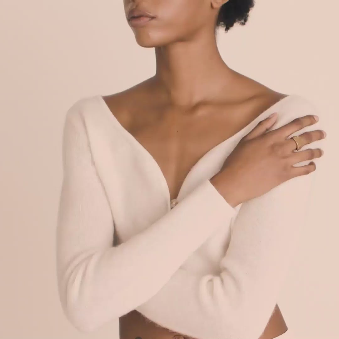 Pilgrim JEMMA Ring Mit Viereckigem Siegel, Vergoldet