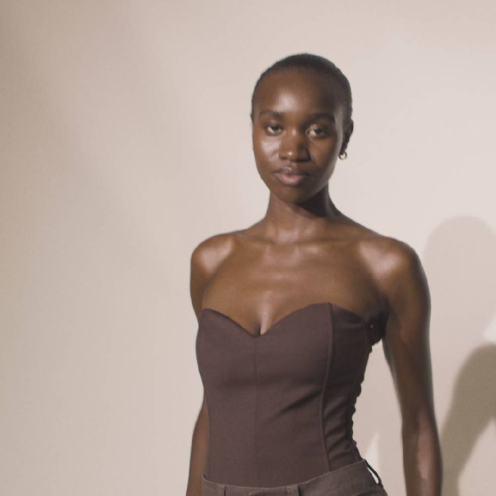 Pilgrim JOLENE Recycelte Gewellte Kristall-Creolen, Vergoldet