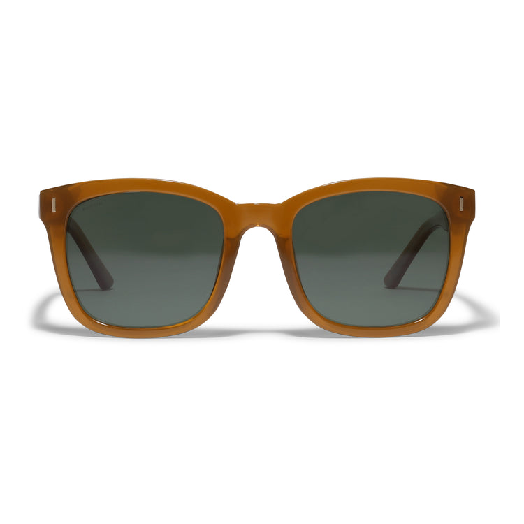 Pilgrim KATYA Ikonische Retro-Sonnenbrille Karamellbraun