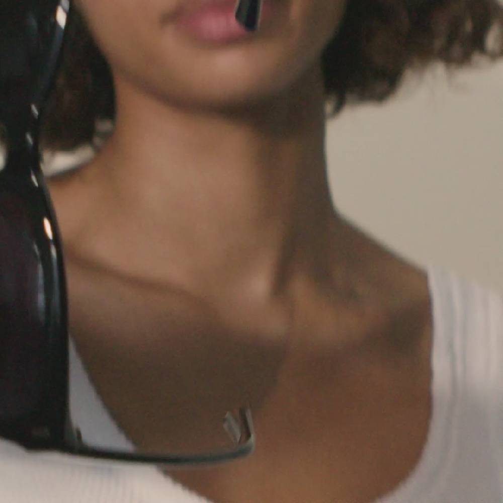 Pilgrim KATYA Recycelte Ikonische Retro-Sonnenbrille Schwarz