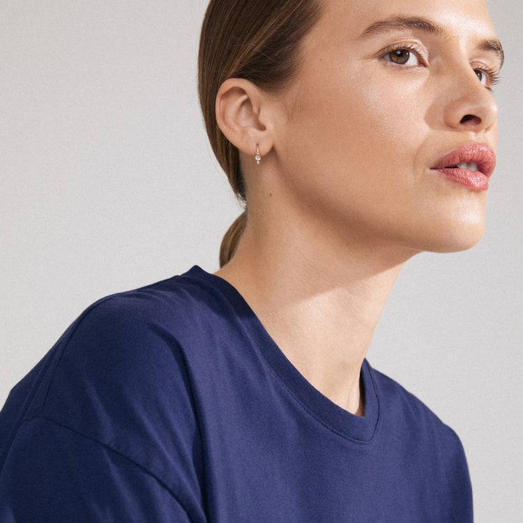 Pilgrim KRISTINE Recycelter, Einzelner Ohrring Vergoldet