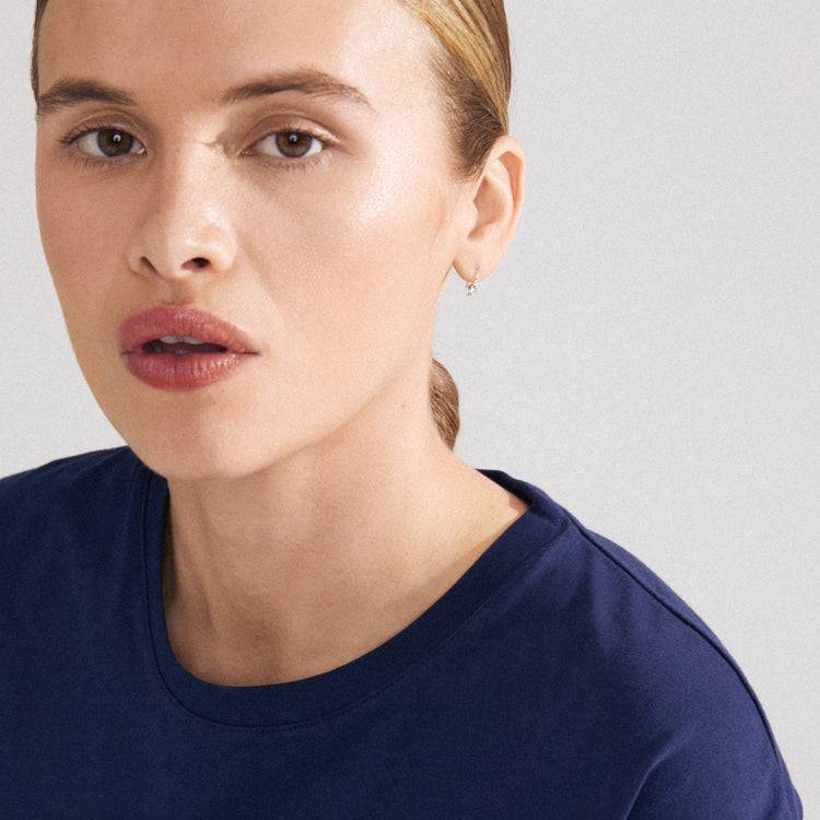 Pilgrim KRISTINE Recycelter, Einzelner Ohrring Versilbert