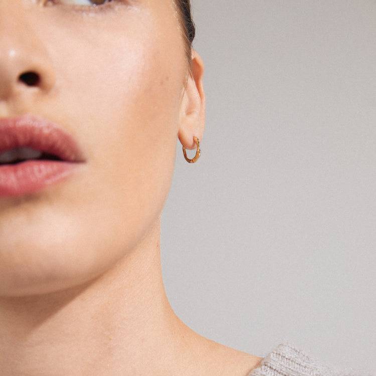 Pilgrim KYRA Recycelter, Einzelner Ohrring Vergoldet