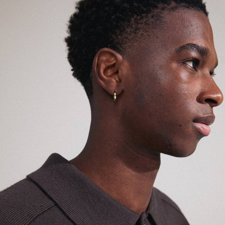 Pilgrim KYRA Recycelter, Einzelner Ohrring Vergoldet