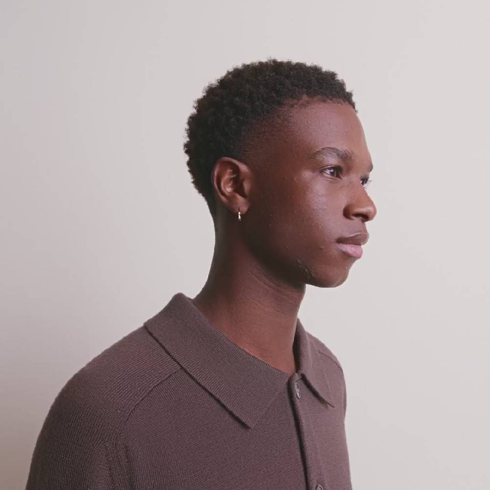 Pilgrim KYRA Recycelter, Einzelner Ohrring Vergoldet