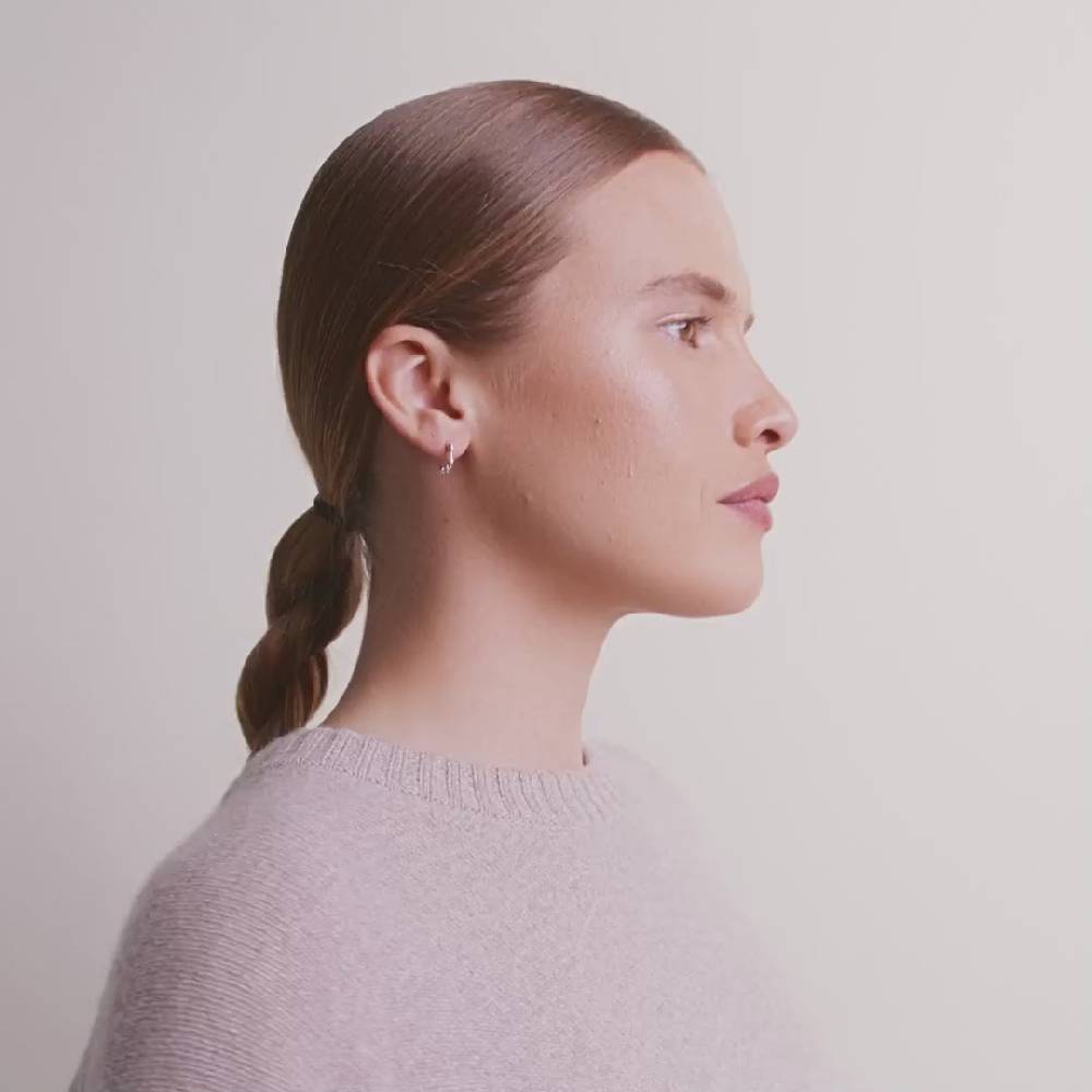 Pilgrim KYRA Recycelter, Einzelner Ohrring Versilbert