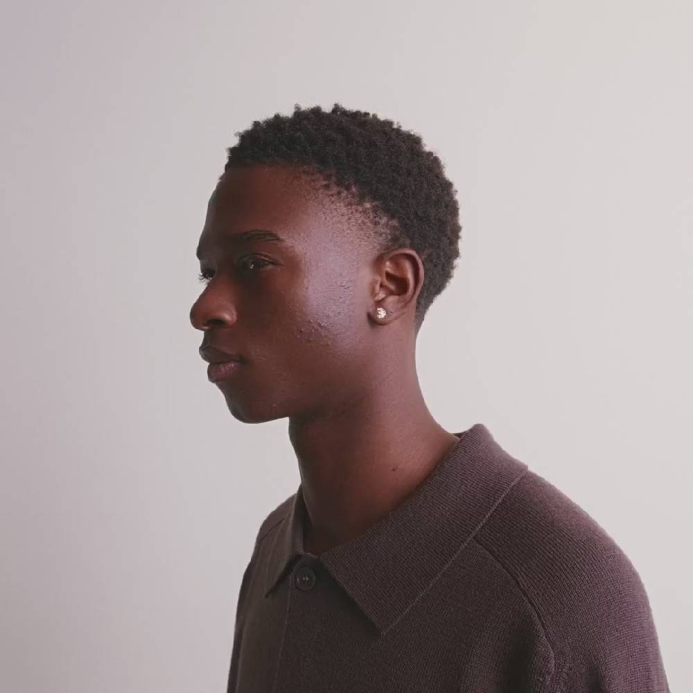 Pilgrim LAMIA Recycelter, Einzelner Ohrring Vergoldet