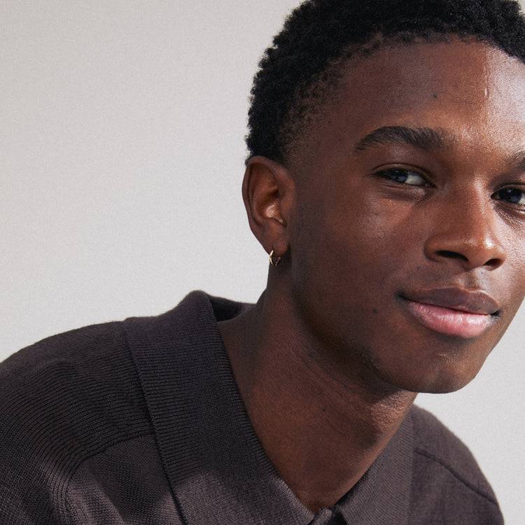 Pilgrim LAVRA Recycelter, Einzelner Ohrring Vergoldet