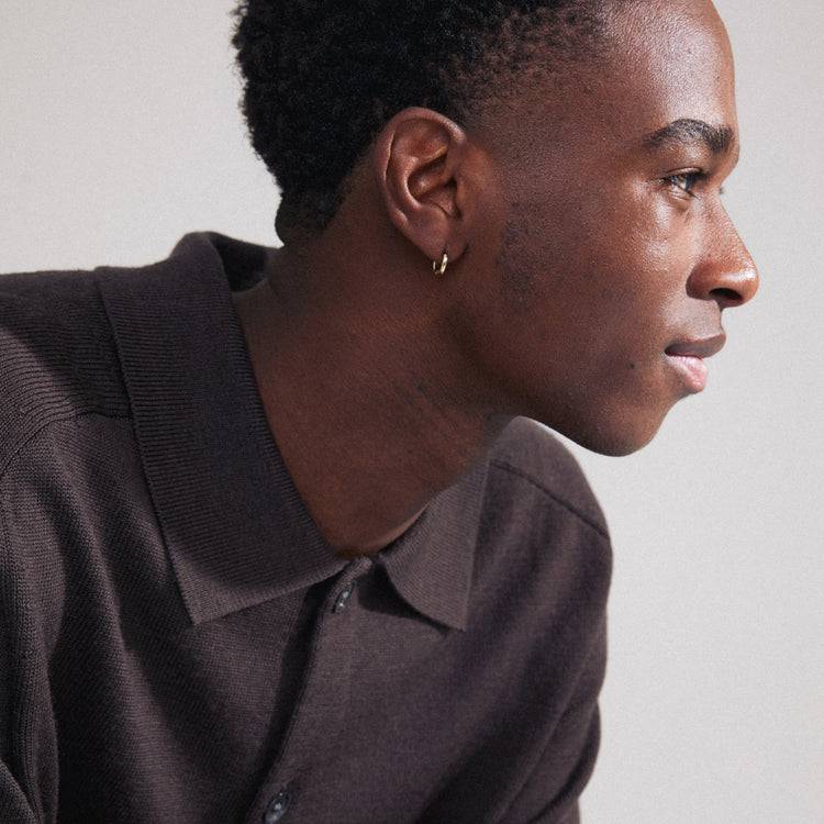 Pilgrim LAVRA Recycelter, Einzelner Ohrring Vergoldet