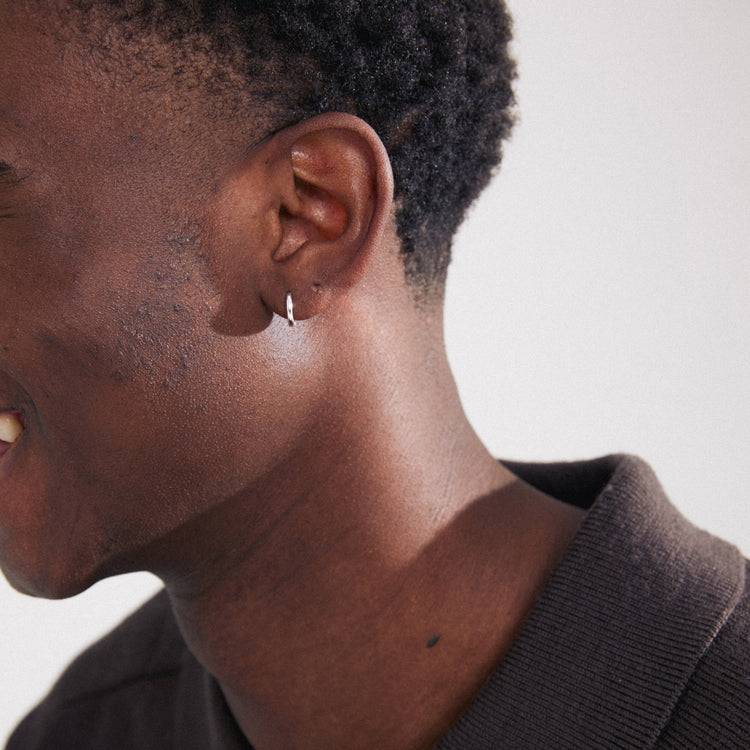 Pilgrim LAVRA Recycelter, Einzelner Ohrring Versilbert