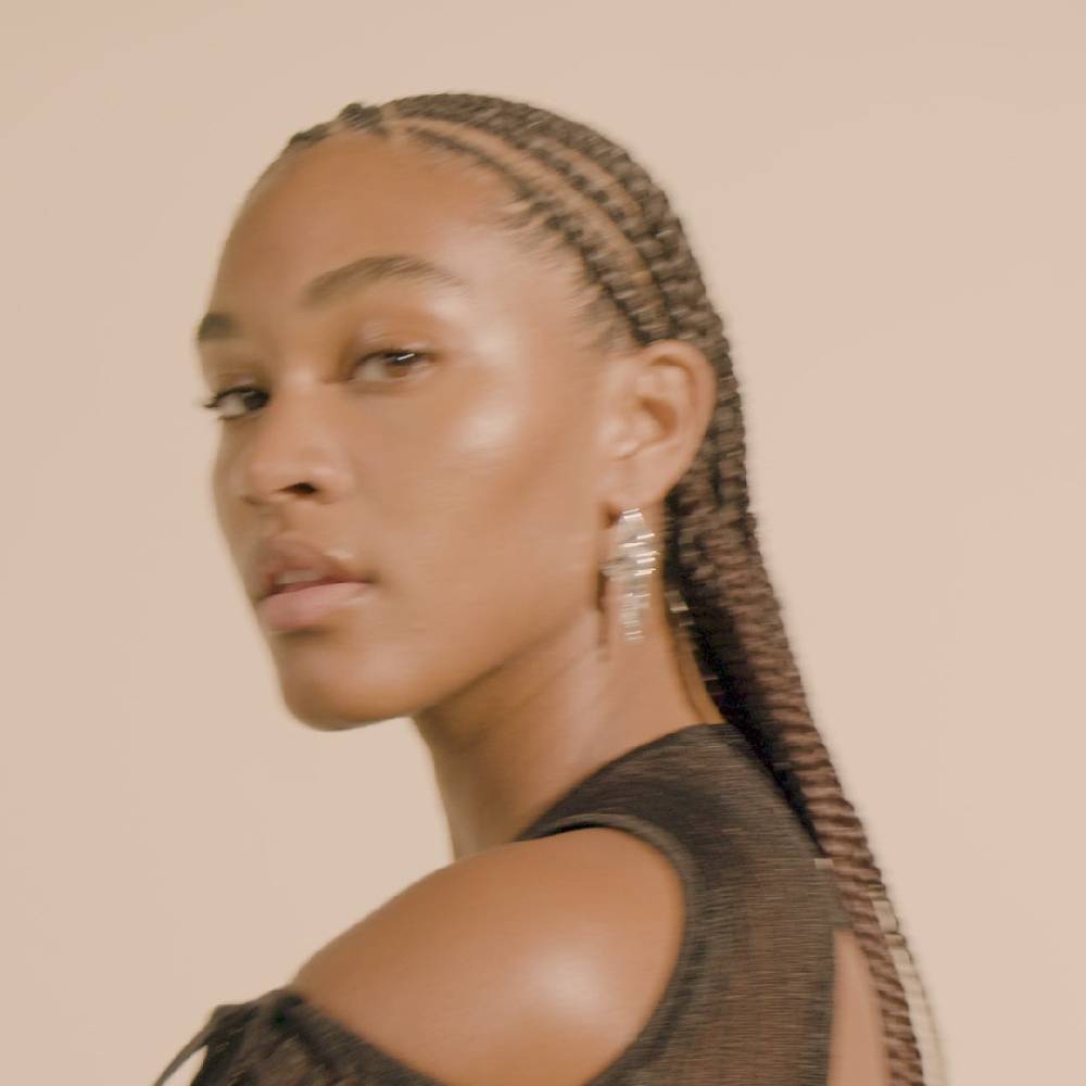 Pilgrim LEARN Recycelte Kristallohrringe, Versilbert