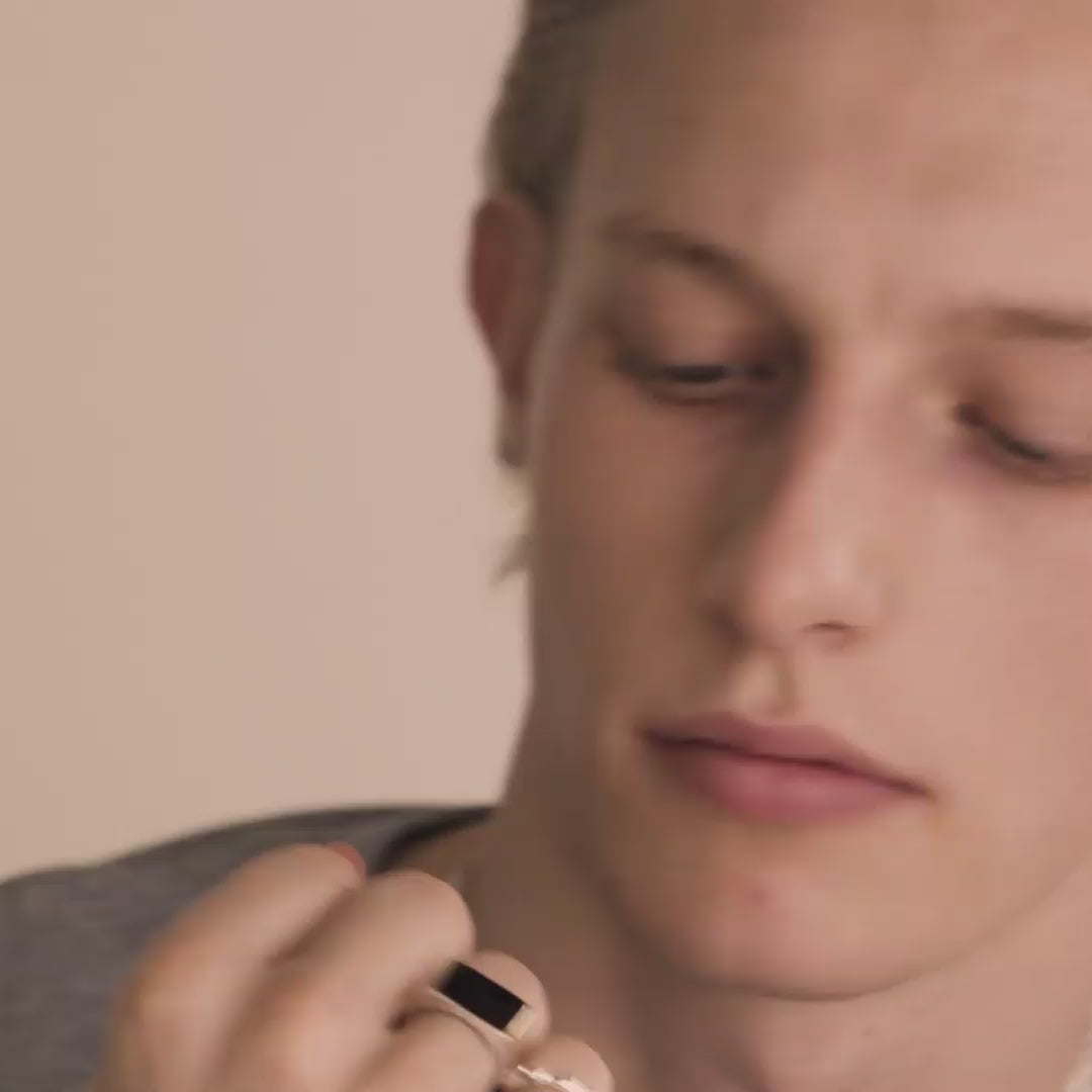 Pilgrim LILY Halskette Mit Kettengliedern, Versilbert